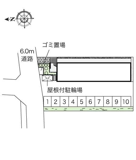 ★手数料０円★尼崎市下坂部３丁目　月極駐車場（LP）